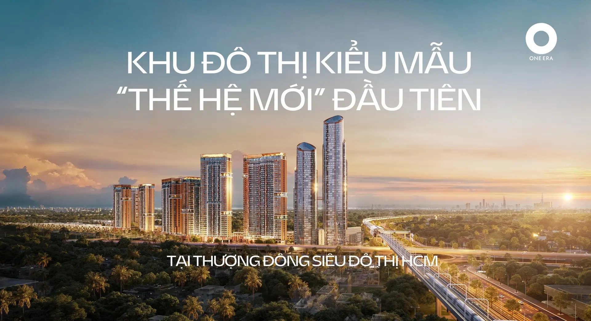 Phối cảnh khu đô thị One Era Kinera