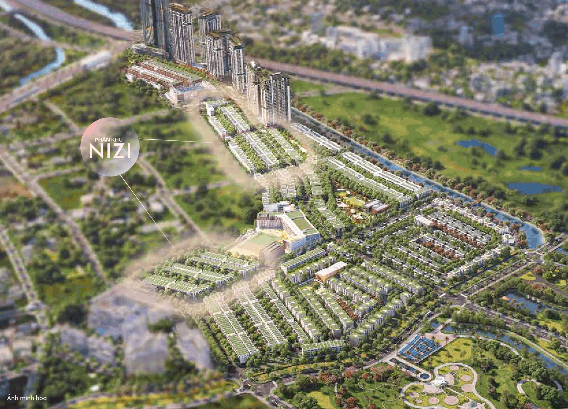 Phối cảnh phân khu NIZI One Era
