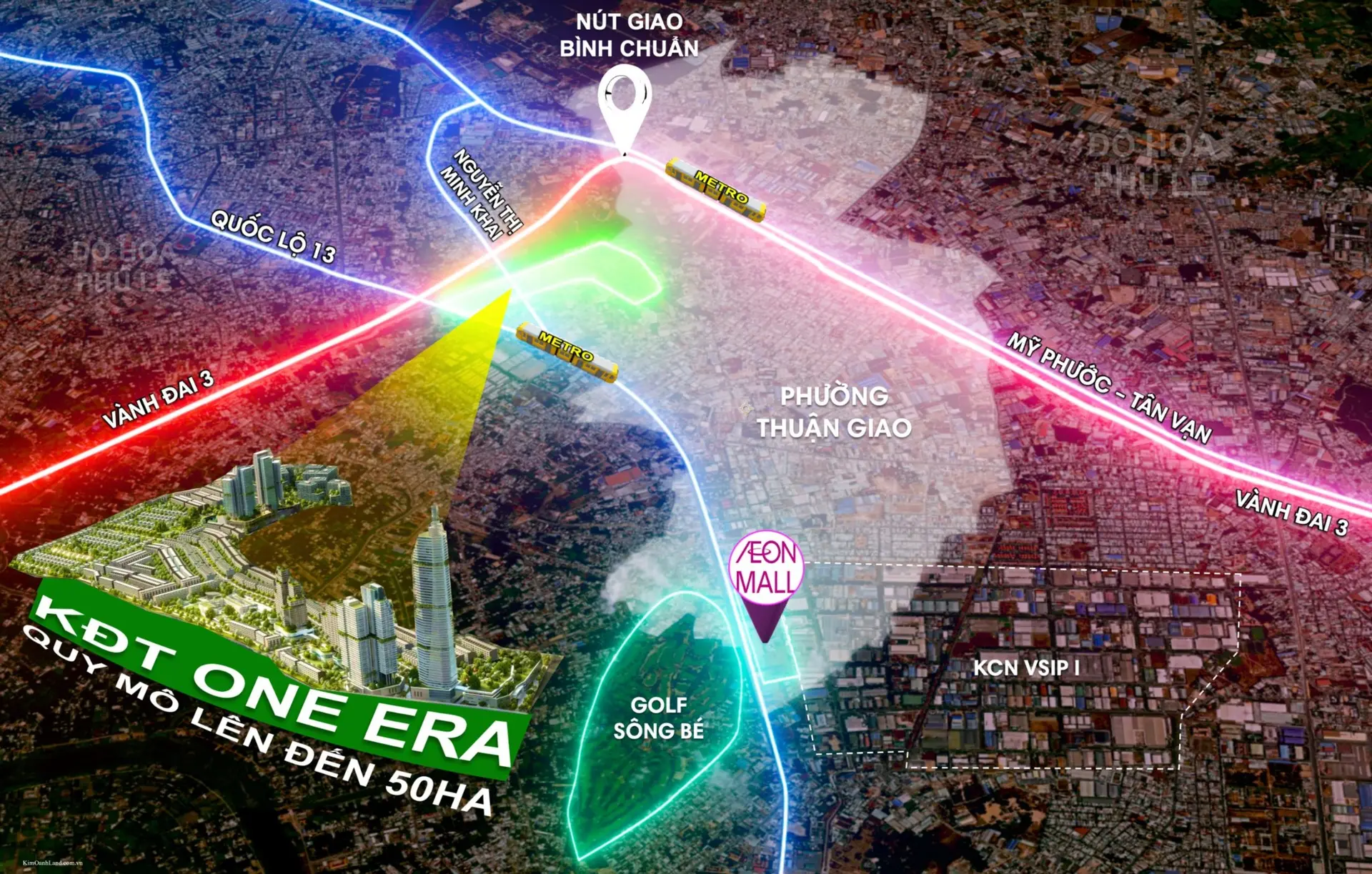 Vị trí One Era Kinera